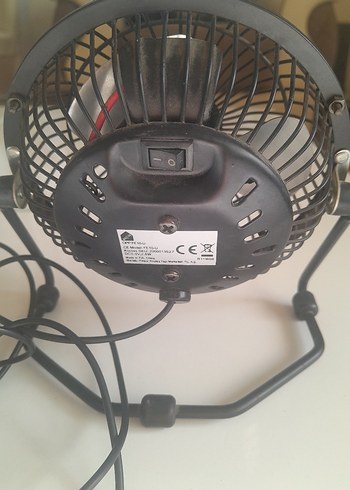 Usb Masaüstü Mini Vantilatör - Görsel 5