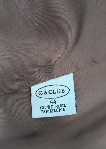 Düğmeli Kahverengi Kadın Blazer Ceket - Görsel 7
