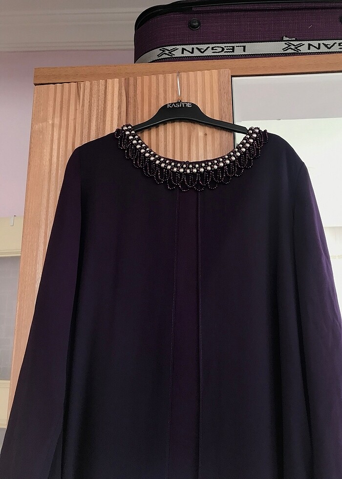 Tesettür abiye elbise - Görsel 3