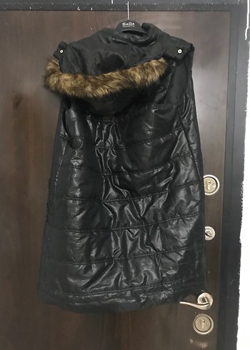 Kadın Siyah Şişme Mont - Görsel 2