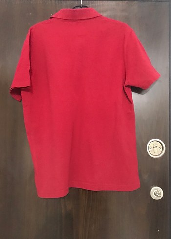 Kırmızı Polo Yaka Erkek Tişört - Görsel 4