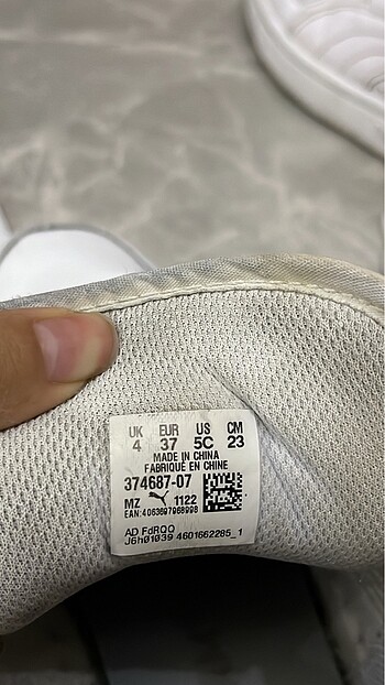 37 Beden Orijinal Puma Blazer