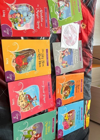Zamansız Masallar Çocuk Kitap Seti 8 Kitap + CD