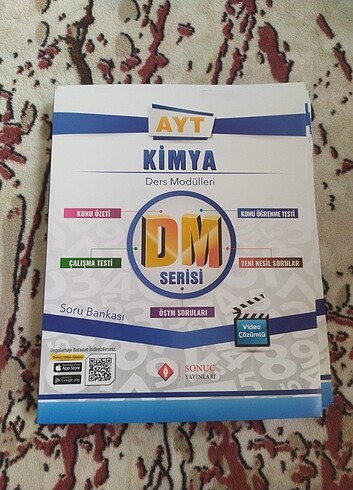 Ayt kimya dm serisi ders modülü 