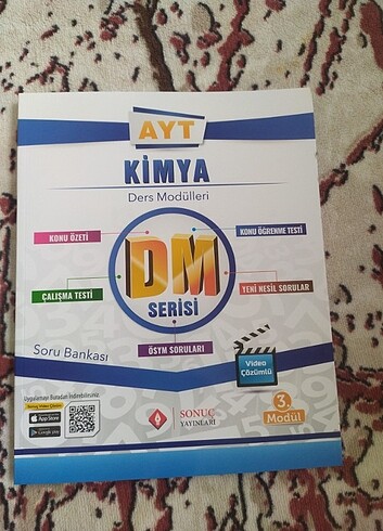  Beden Renk Ayt kimya dm serisi ders modülü 