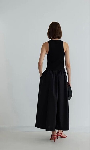 xs Beden Suud collection holy maxi elbise siyah