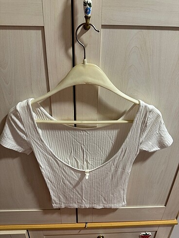 H&M Beyaz crop