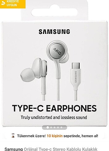 Samsung AKG kulak içi kulaklık 