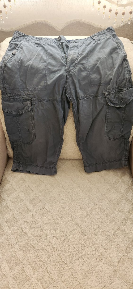 Erkek Kot Bermuda Şort - Görsel 3