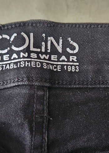 Siyah Slim Fit Erkek Kot Pantolon - Görsel 3