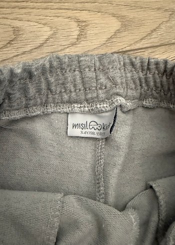 Diğer Gri Çocuk Rahat Kesim Eşofman Altı