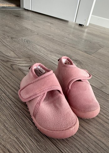 Kız Çocuk Pembe Sıcak Ev Terliği - Görsel 2