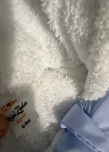 Mavi Bebek Polar Montlu Kar Tulumu - Görsel 4