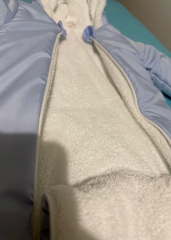 Mavi Bebek Polar Montlu Kar Tulumu - Görsel 6