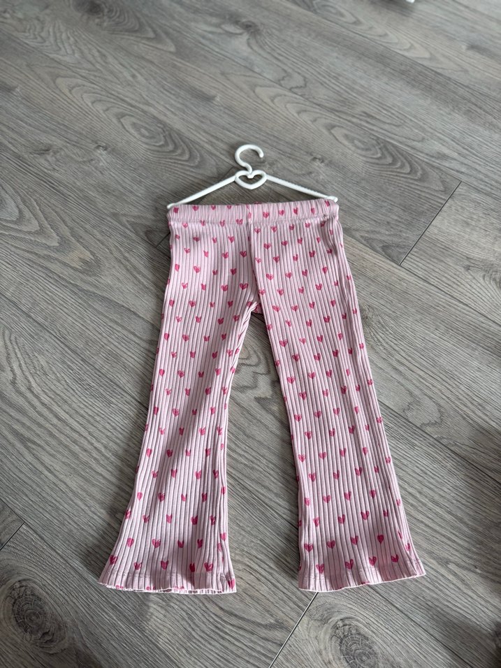 Pembe Pilili Bohem Tarz Kız Taytı - Görsel 2