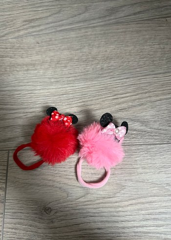 Renkli Nakışlı Elastik Çocuk Saç Tokası - Görsel 3