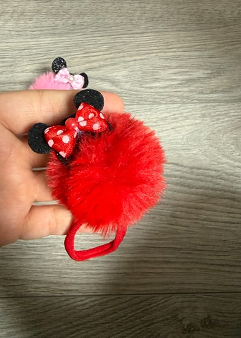 Renkli Nakışlı Elastik Çocuk Saç Tokası - Görsel 2