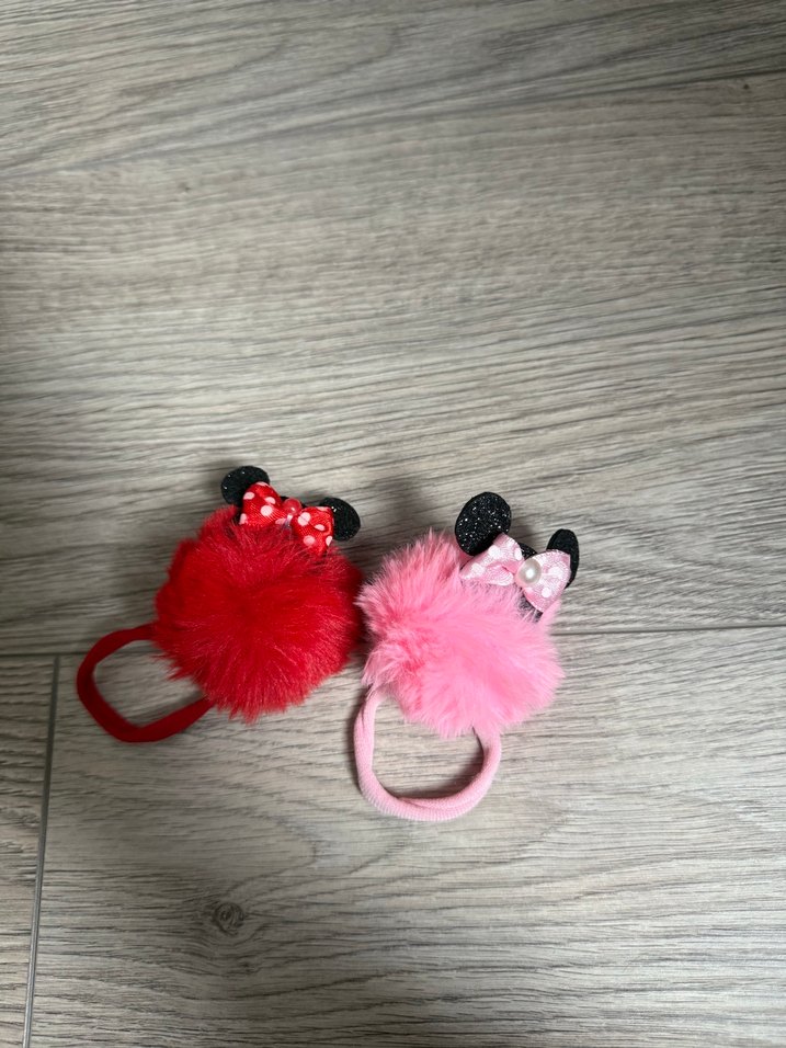 Renkli Nakışlı Elastik Çocuk Saç Tokası - Görsel 3