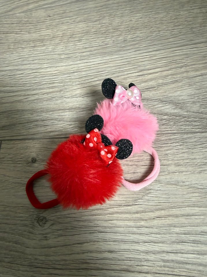 Renkli Nakışlı Elastik Çocuk Saç Tokası - Görsel 4