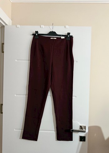 Bordo Kadın Pantolon