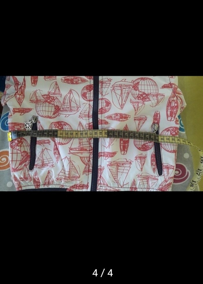 3-4 Yaş Mevsimlik Yağmurluk Ceket - Görsel 3