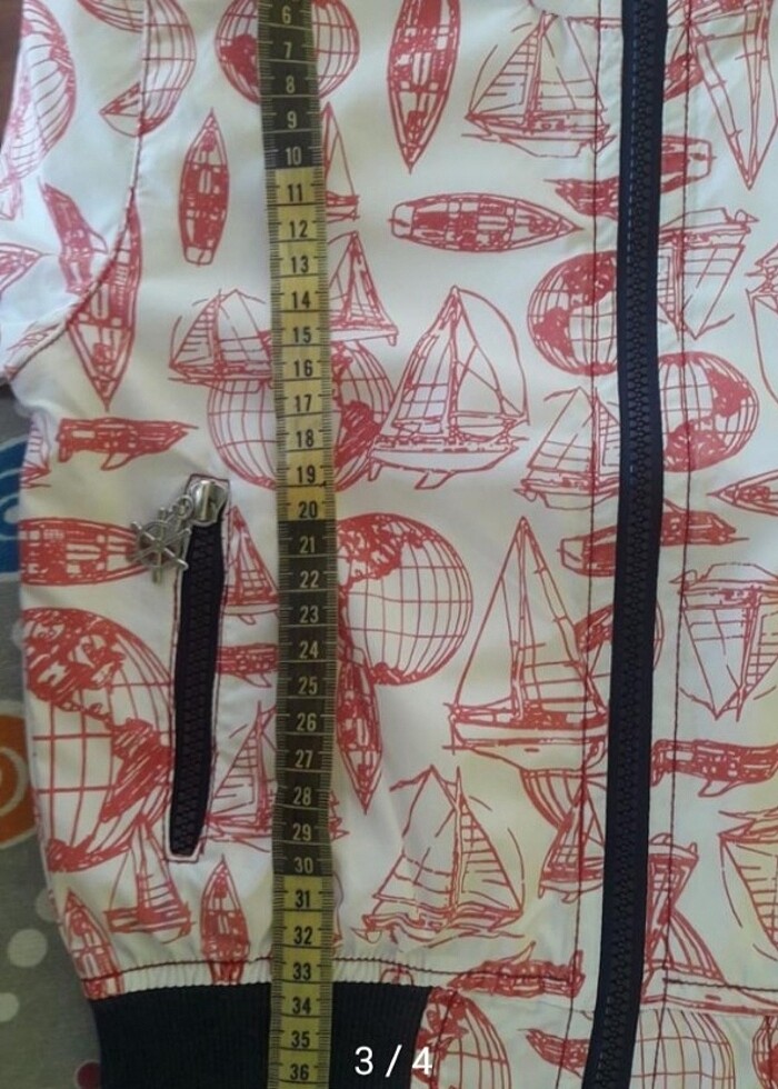 3-4 Yaş Mevsimlik Yağmurluk Ceket - Görsel 4