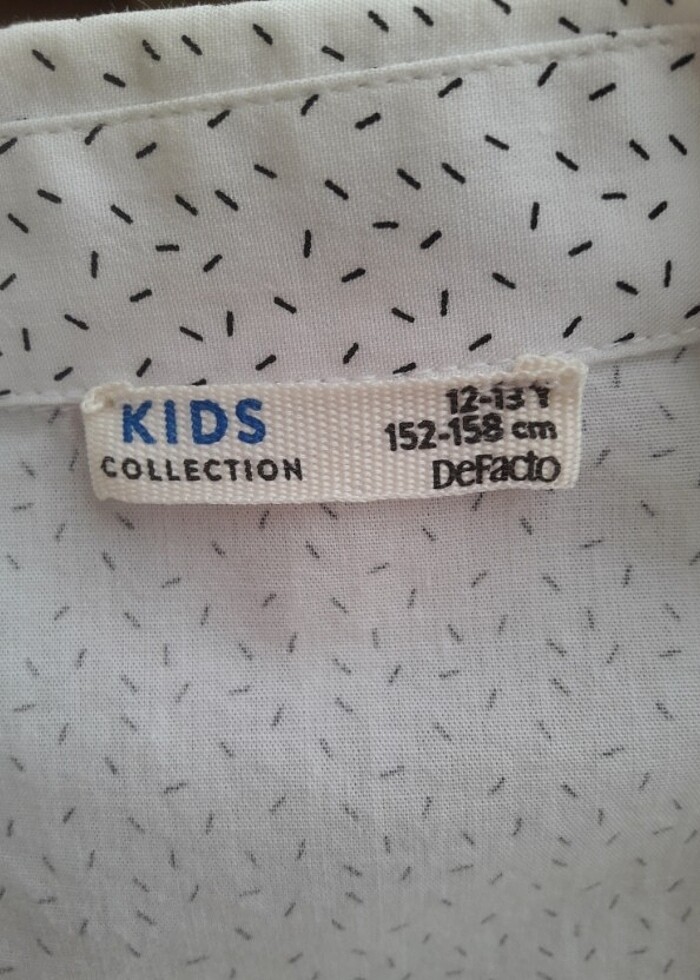 Defacto 12-13 Yaş Erkek Çocuk Gömlek - Görsel 3