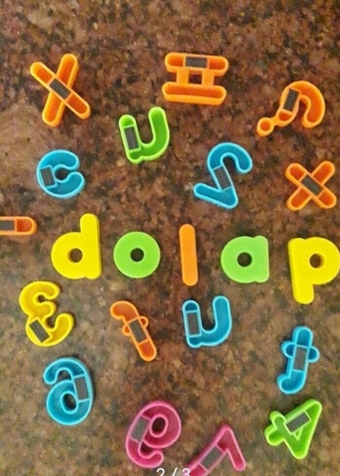 Mıknatıslı Küçük Harfler - Görsel 3