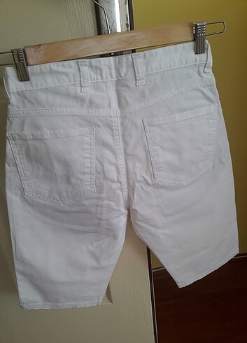 LCW 28 Beden Beyaz Erkek Şort - Görsel 5