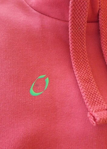 Mavi XS Unisex Kırmızı Sweatshirt - Görsel 6