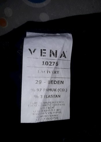 Kadın Vena Lacivert Pantolon - Görsel 3