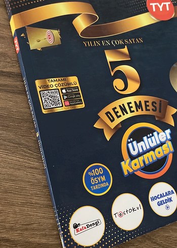 Beden Renk TYT Ünlüler Karması 5 Deneme Kitabı