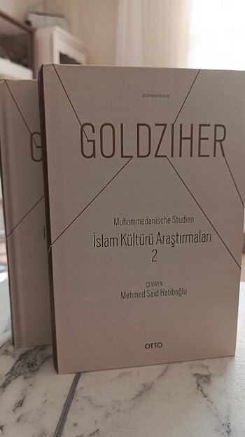 İslam kültürü araştırmaları 1 ve 2 Gold ziher