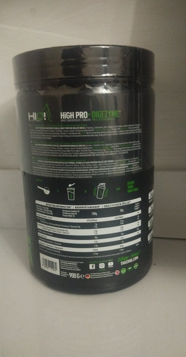 HiQ Nutrition High Pro+ Whey Protein Tozu - Görsel 2