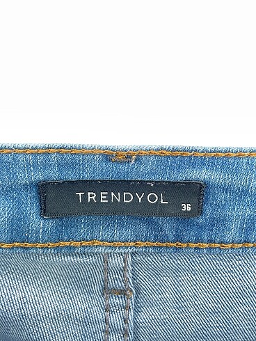 36 Beden mavi Renk Trendyol & Milla Jean / Kot %70 İndirimli.
