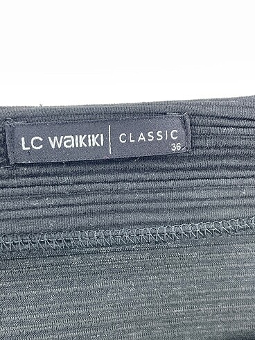 36 Beden siyah Renk LC Waikiki Kısa Elbise %70 İndirimli.