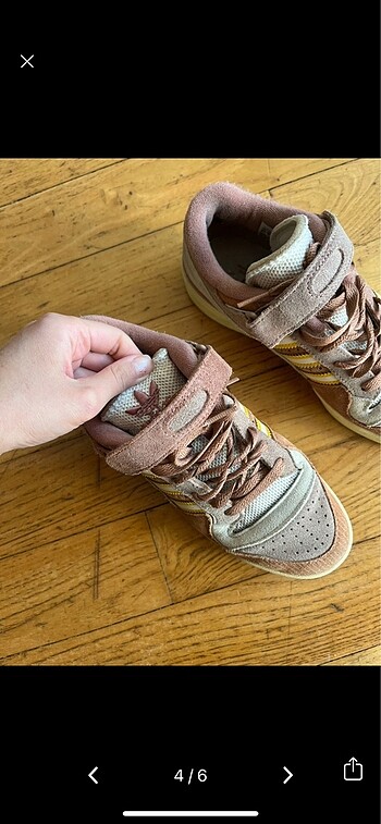 38 Beden ten rengi Renk Adidas forum 84 low