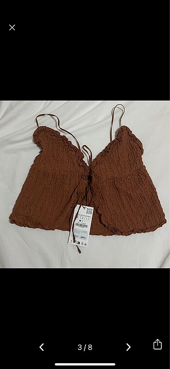 s Beden Zara etiketli crop