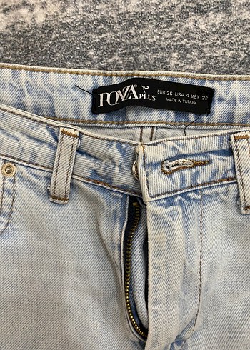 Kadın Gri Yıkamalı Rahat Kesim Jean - Görsel 2