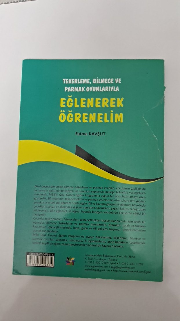 Tekerleme, Bilmece ve Parmak Oyunlarıyla Eğlenerek Öğrenelim - Görsel 2
