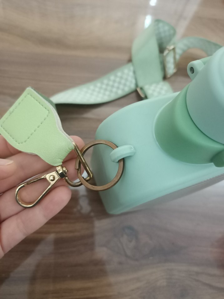 Pastel Yeşil Çocuk Termos Şişesi - Görsel 3