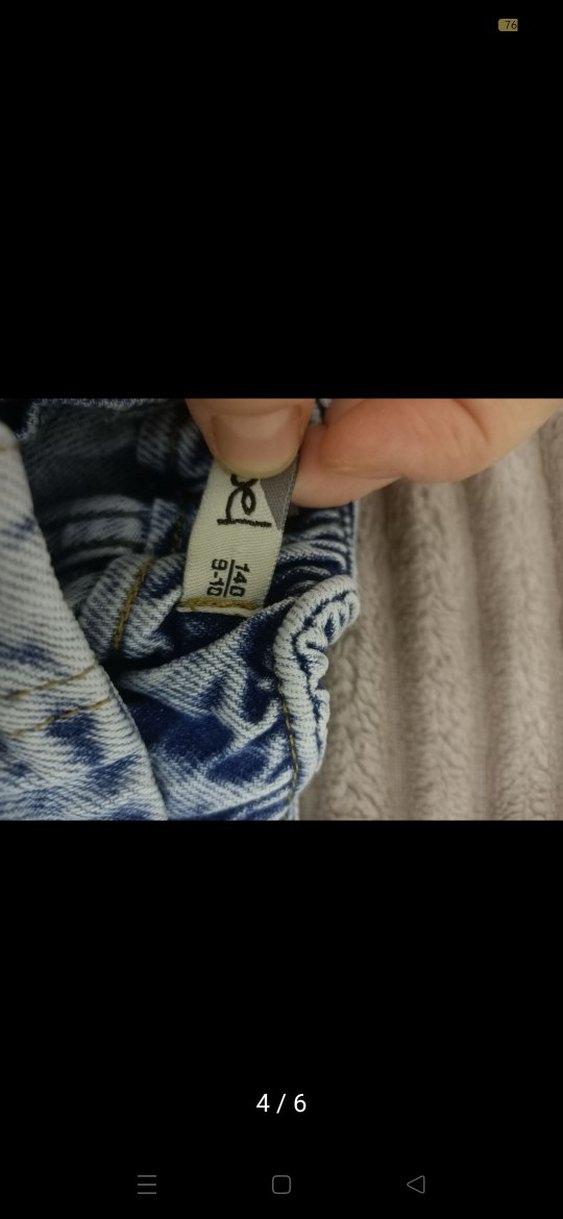 Pastel Bej Midi Denim cocuk Jean - Görsel 4