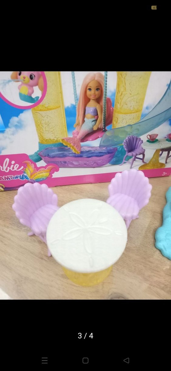 Barbie Pastel Pembe Oyun Seti - Görsel 3