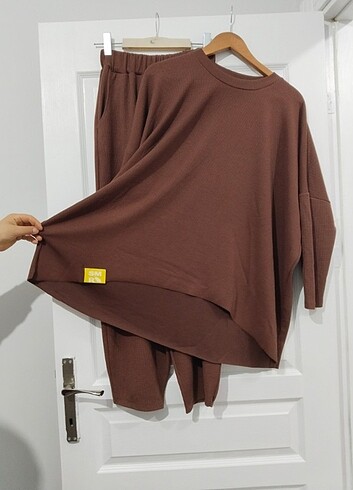 Likralı oversize takım