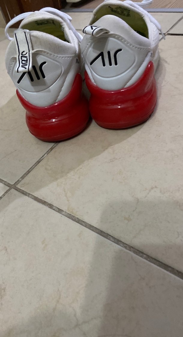 Beyaz Bağcıklı Kadın Spor Ayakkabı - Görsel 4