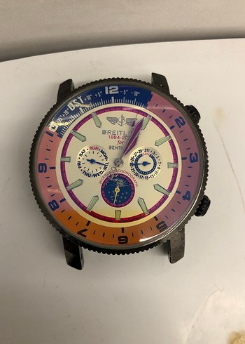 Renkli Vintage Breitling Saati Unısex 300 bin tl