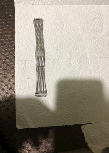 Gri Metal Saat Kayışı Unısex - Görsel 2