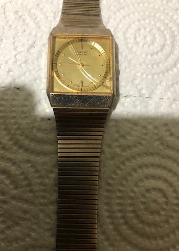 Vintage Altın Renk Kol Saati unısex adet 5 bin tl saat çeşitleri - Görsel 18