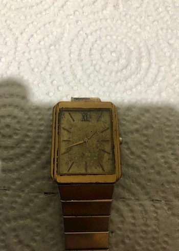 Vintage Altın Renk Kol Saati unısex adet 5 bin tl saat çeşitleri - Görsel 17