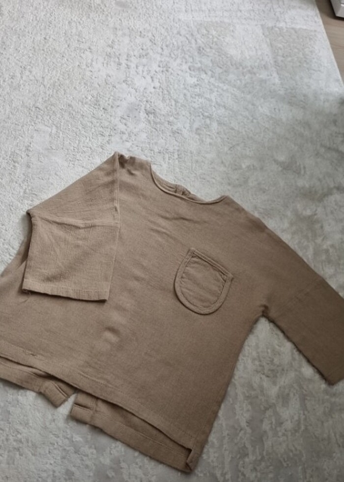 Muslin kisa kollu - Görsel 3